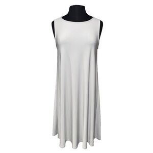 NEW by JJ Midi Tank‎ Dress Women's Size Small Gray Stretch Sleeveless Layering